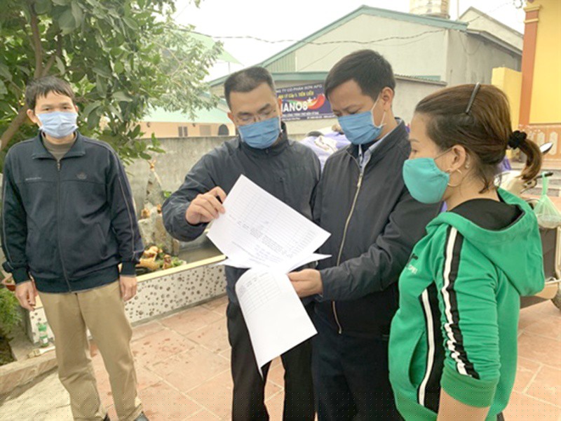 Cán bộ điều tra dịch tễ