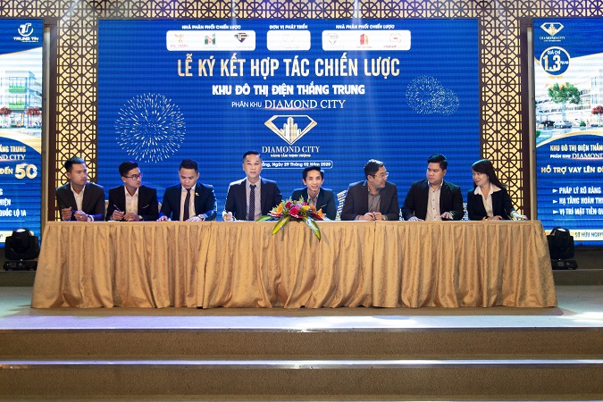 Đơn vị phát triển Trung Tín Land ký kết hợp tác chiến lược với các sàn: