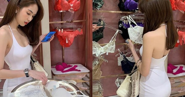 Hậu tin đồn có tình trẻ, Ngọc Trinh khoe mặc váy cô dâu