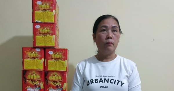 Vĩnh Phúc: Bắt quả tang đối tượng tàng trữ, mua bán trái phép 50kg pháo nổ