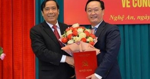 Thứ trưởng Bộ Kế hoạch đầu tư giữ chức Phó bí thư Tỉnh ủy Nghệ An