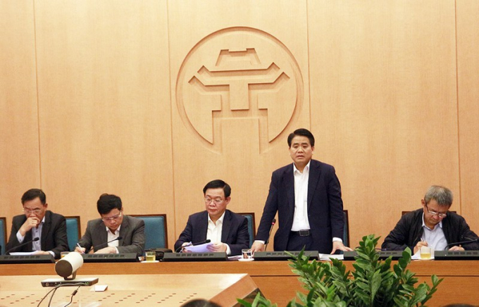 Chủ tịch UBND TP Hà Nội Nguyễn Đức Chung