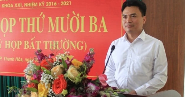 Thanh Hóa có tân Chủ tịch UBND thành phố