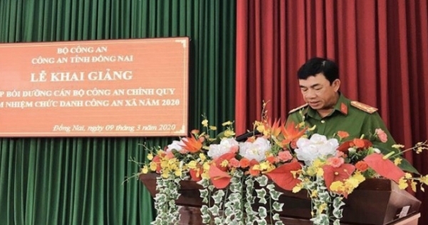 Đồng Nai: Khai giảng lớp bồi dưỡng cán bộ Công an chính quy