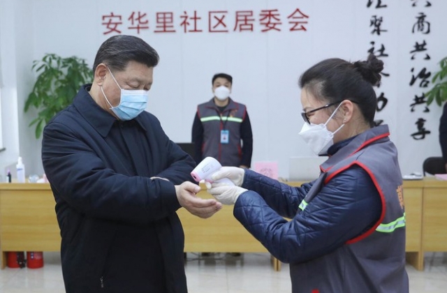 Chủ tịch Trung Quốc Tập Cận Bình thăm Vũ Hán