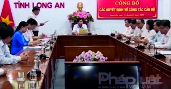 Long An bổ nhiệm tân Giám đốc Sở Tư pháp