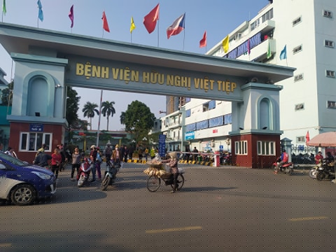 Các trường hợp có nguy cơ nhiễm Covid-19 hiện đang được cách ly tại bệnh viện Hữu nghị Việt Tiệp.