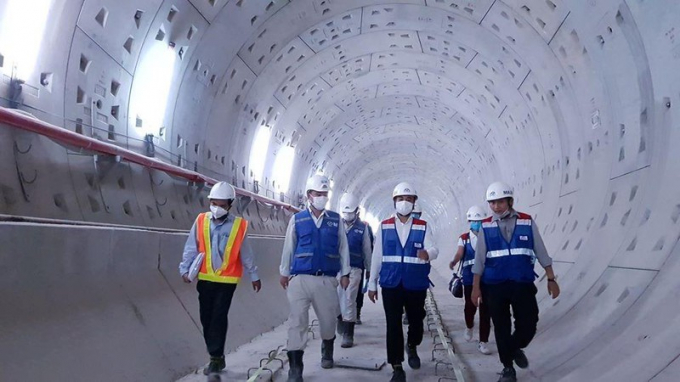 Tuyến Metro số 1 sẽ khánh thành vào quý 4 năm 2021.