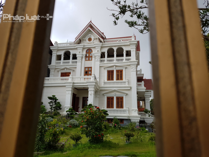 Một biệt thự đẹp tại KĐT Phú Lộc 4 (TP Lạng Sơn). Ảnh Chí Kiên.