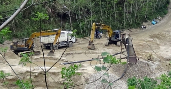 Tình trạng khai thác khoáng sản trái phép ở Hà Giang vẫn diễn ra phức tạp