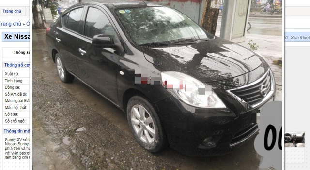 Mẫu Nissan Sunny được bán với giá 388 triệu đồng/chiếc, mẫu xe này đời 2016, vẫn còn khá mới