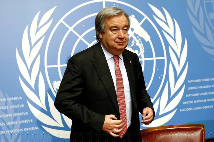 Tổng thư ký Liên Hợp Quốc Antonio Guterres. Ảnh: WSJ.