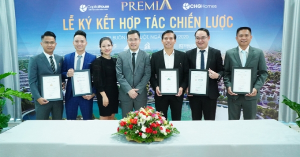 CHG Homes ký hợp tác chiến lược phân phối dự án EcoCity Premia Buôn Ma Thuột