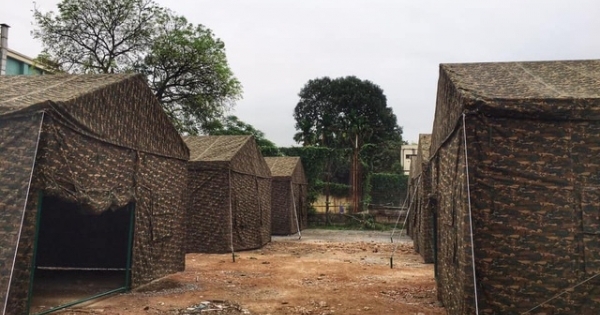 Xây dựng "bệnh viện" dã chiến ngay trong Bệnh viện Bạch Mai để ứng phó dịch bệnh Covid-19