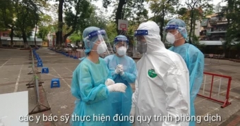 Video: Hà Nội bắt đầu xét nghiệm nhanh Covid-19 diện rộng từ hôm nay