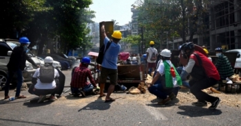 Ngày đẫm máu nhất trong cuộc biểu tình tại Myanmar, ít nhất 18 người thiệt mạng