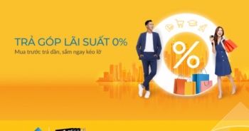 Mua hàng trả góp 0% với thẻ tín dụng quốc tế PVcomBank