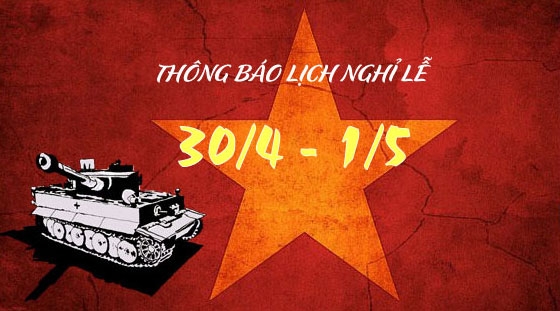 Lịch nghỉ Giỗ Tổ Hùng Vương, Ngày Chiến thắng 30/4 và Quốc tế Lao động 1/5
