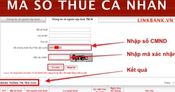 02 cách tra cứu mã số thuế cá nhân