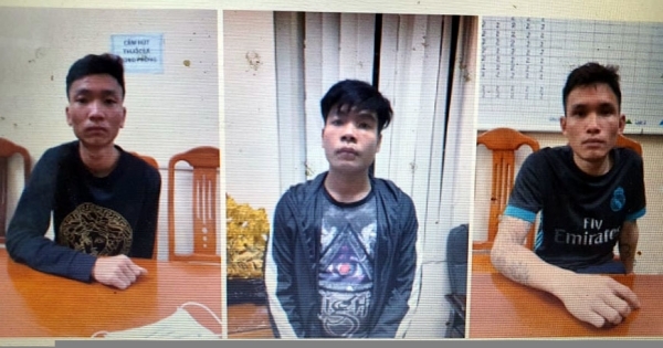 Bắc Giang: 3 nam thanh niên khống chế nạn nhân cướp tài sản trong đêm