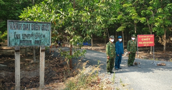 Đồn Biên phòng cửa khẩu Xa Mát đánh chặn “giặc“ Covid-19 từ vùng biên