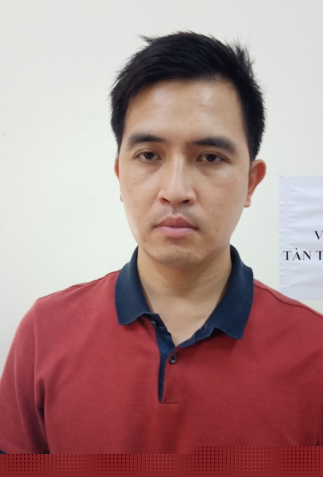 Bị can Nguyễn Trường Giang.