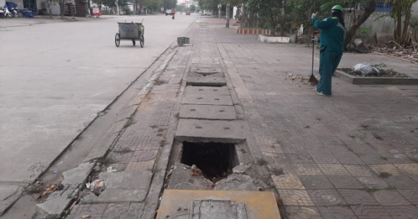 Video: Cận cảnh những cái hố "tử thần" đang hàng ngày 