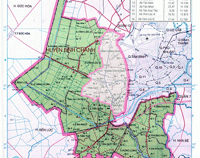 Bình Chánh đề xuất nâng 4 xã thành thị trấn