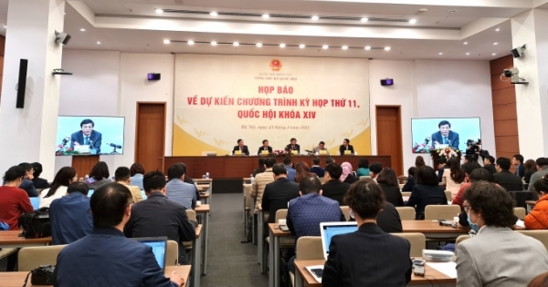 Kỳ họp thứ 11 Quốc hội khoá XIV: Dành 7 ngày cho công tác nhân sự