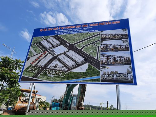 Dự án Khu nhà ở phường Hạp Lĩnh, Thành phố Bắc Ninh.