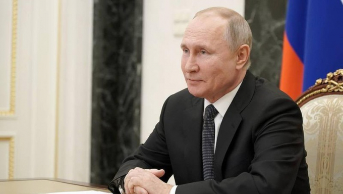 Tổng thống Nga Putin. Ảnh: TASS