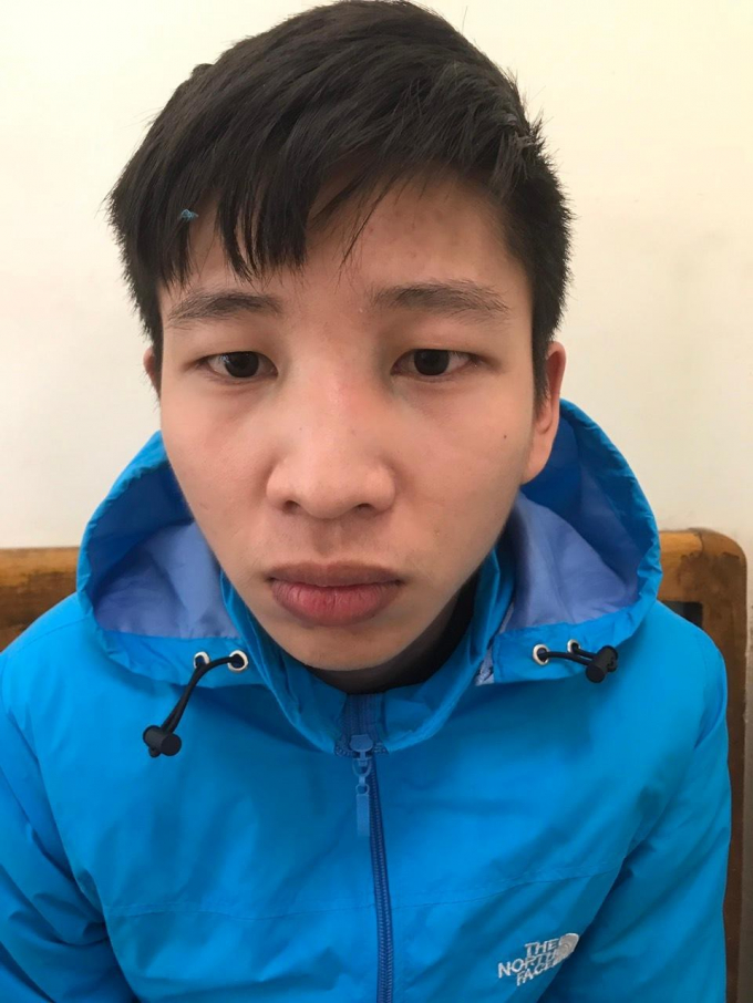 Đối tượng Tu&acirc;n tại cơ quan C&ocirc;ng an.