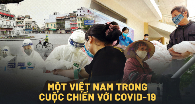 Một Việt Nam trong cuộc chiến với Covid-19. Ảnh Báo Nhân dân