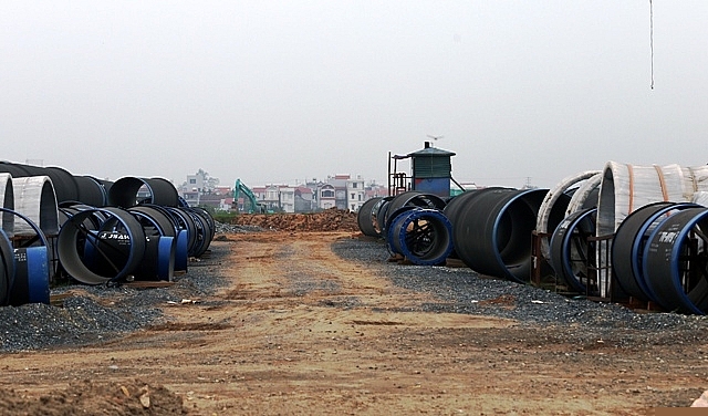 Dự án Nhà máy nước mặt sông Hồng và sông Đuống vẫn chậm tiến độ