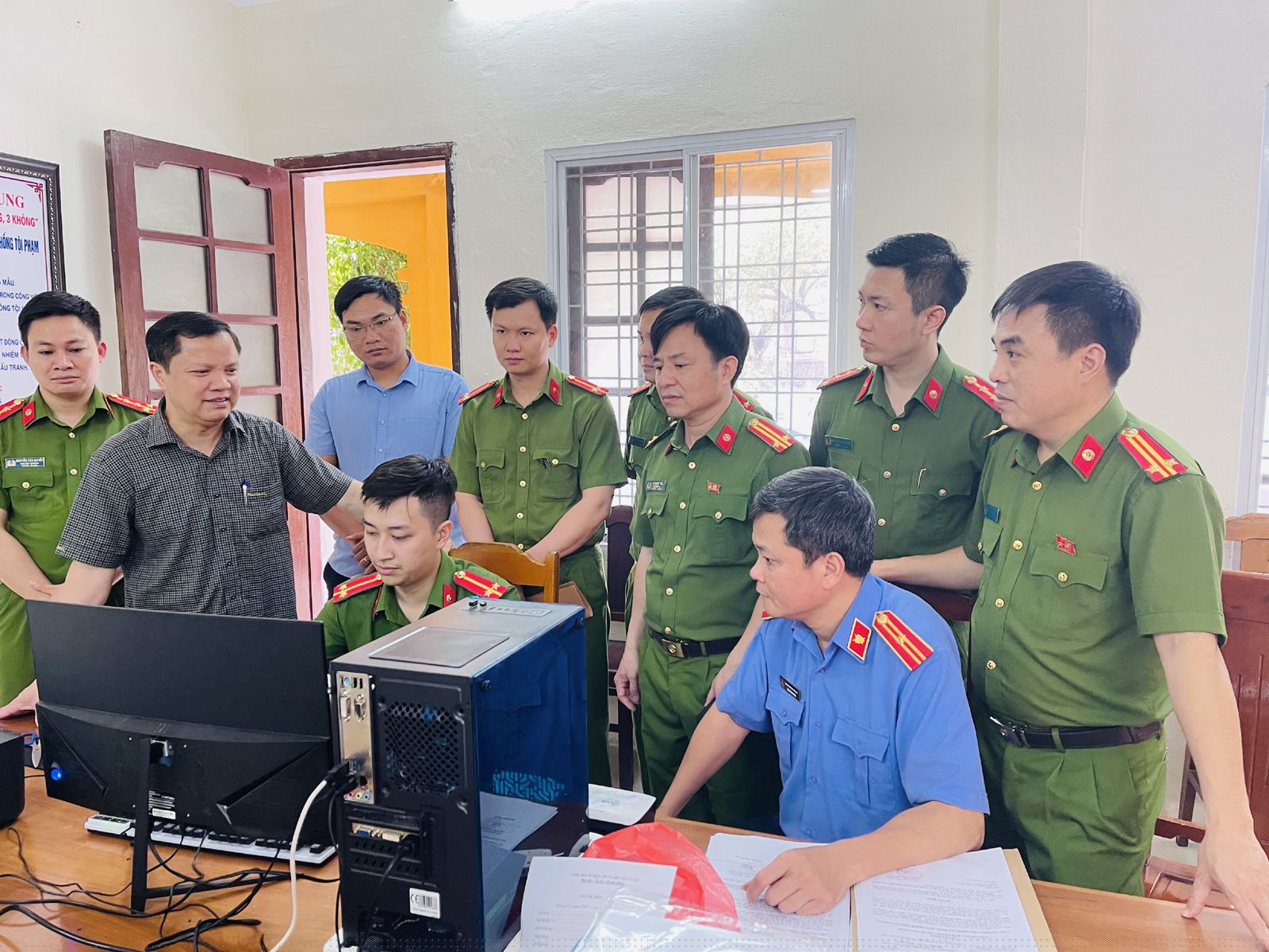 Ban Chuyên án đang nghiên cứu các thủ đoạn hoạt động của tội phạm