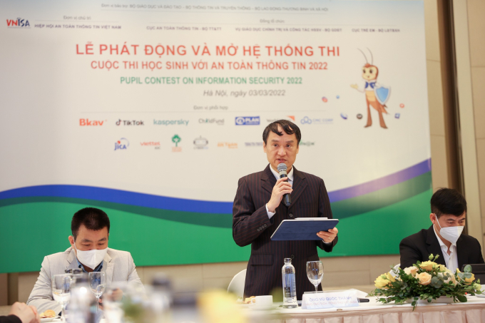 TS Vũ Quốc Thành - Phó chủ tịch kiêm tổng thư ký Hiệp hội An toàn thông tin Việt Nam.