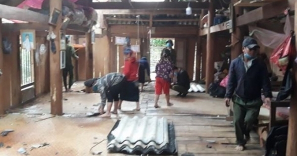 Sơn La: Mưa đá, giông lốc gây thiệt hại hơn 400 ngôi nhà và hoa màu của người dân