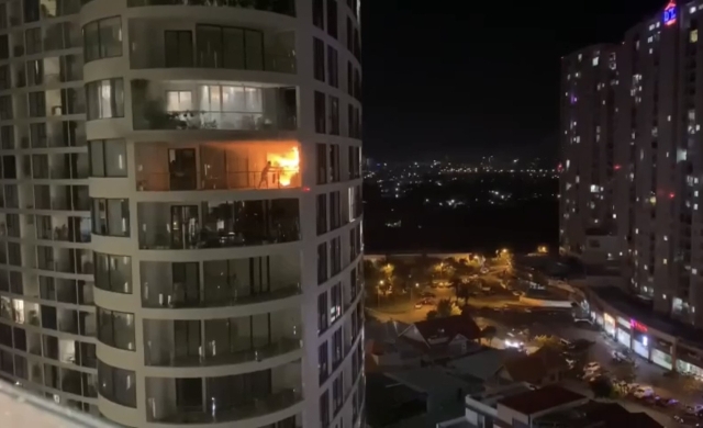 B&agrave; Rịa - Vũng T&agrave;u: Ch&aacute;y tại căn hộ tầng 17 chung cư Gateway