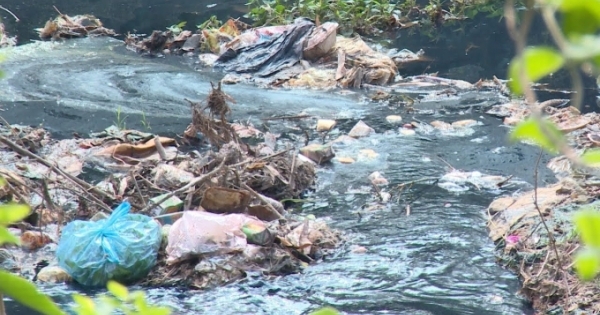 Nồng độ Amoni đo trong mẫu nước sông Nhuệ vượt 47,66 lần giới hạn