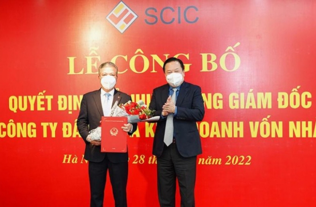 Bổ nhiệm tân Giám đốc Tổng công ty Đầu tư và Kinh doanh vốn nhà nước