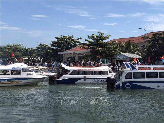 Bến tàu Cửa Đại, Hội An. Ảnh tư liệu: Trần Tĩnh/TTXVN