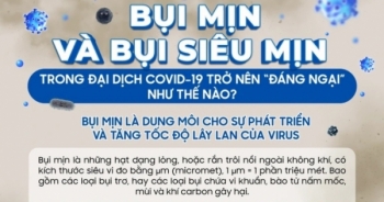 Bụi mịn và bụi siêu mịn trong đại dịch Covid-19 "đáng ngại" như thế nào?
