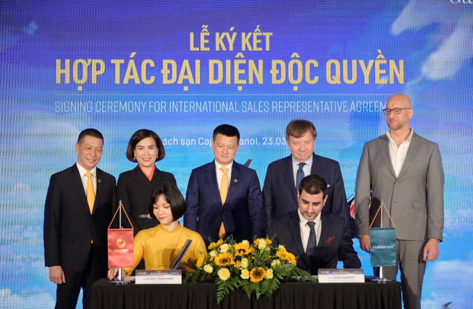 Lễ ký kết hợp tác đại diện độc quyền giữa Gulfstream và Sun Air