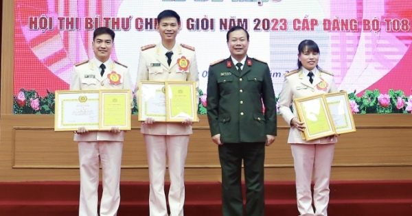 Trường Cao đẳng An ninh nhân dân I tổ chức Hội thi "Bí thư chi bộ giỏi"