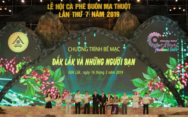 Đắk Lắk: Bế mạc Lễ hội Cà phê Buôn Ma Thuột lần thứ 7 năm 2019