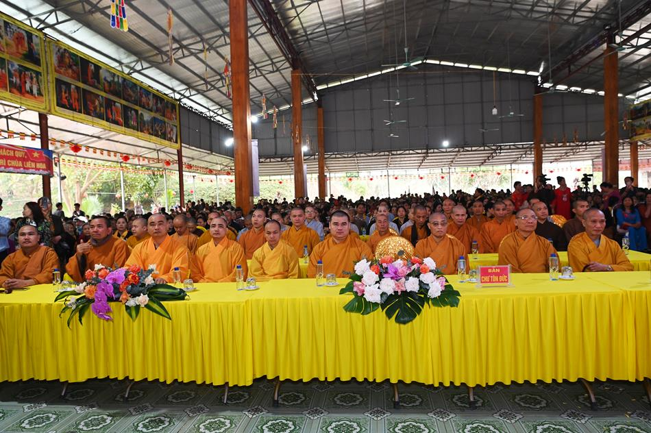 Các Đại biểu GHPG tham dự Buổi lễ. (Ảnh: Phattu.vn)