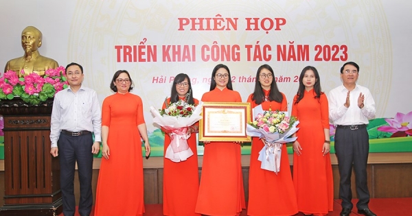 Phòng phổ biến giáo dục pháp luật - Sở Tư pháp TP Hải Phòng nhận Bằng khen của Thủ tướng Chính phủ