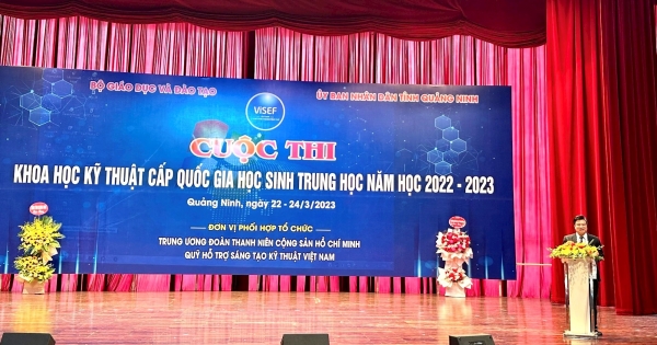 Gần 150 dự án tham dự Cuộc thi khoa học, kỹ thuật cấp quốc gia học sinh trung học