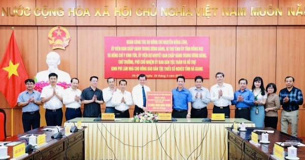 Đồng Nai trao tặng 3 tỷ đồng xây nhà ở cho đồng bào nghèo tại tỉnh Hà Giang