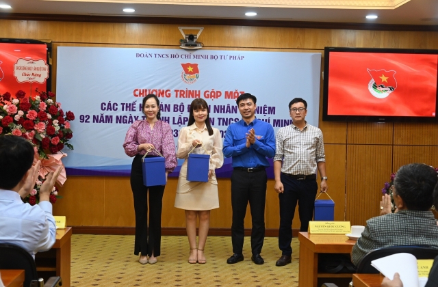 Tuổi trẻ Bộ Tư pháp: Phát huy tinh thần tiên phong của Đoàn viên, thanh niên